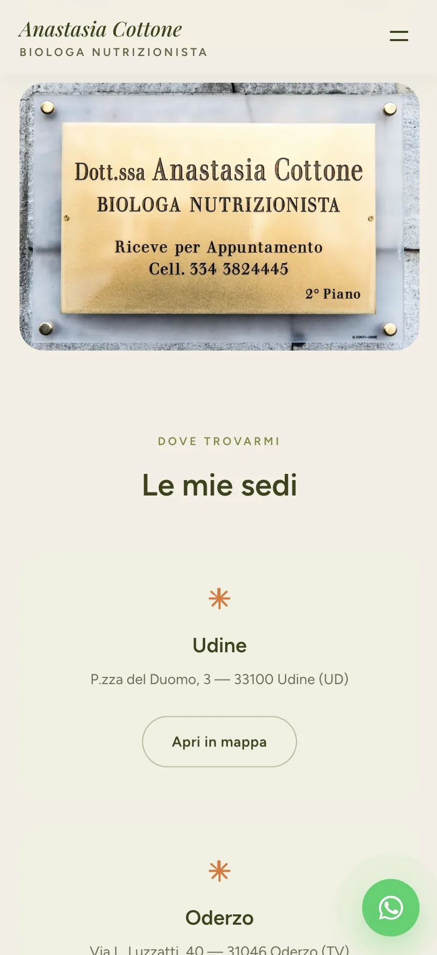 Schermata mobile con il metodo